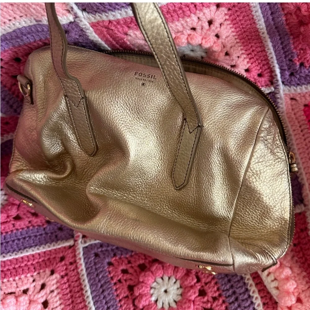 CLOSE OUT SALE FOSSIL Sydney Explorer Tote Project Bags Repair Lot Rehab Bundle - Picture 3 of 12